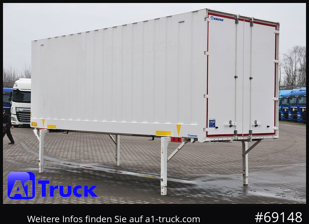 Carrosserie fourgon KRONE BDF 7,45 Koffer 2670mm innen, Portaltür 4 x vorhanden