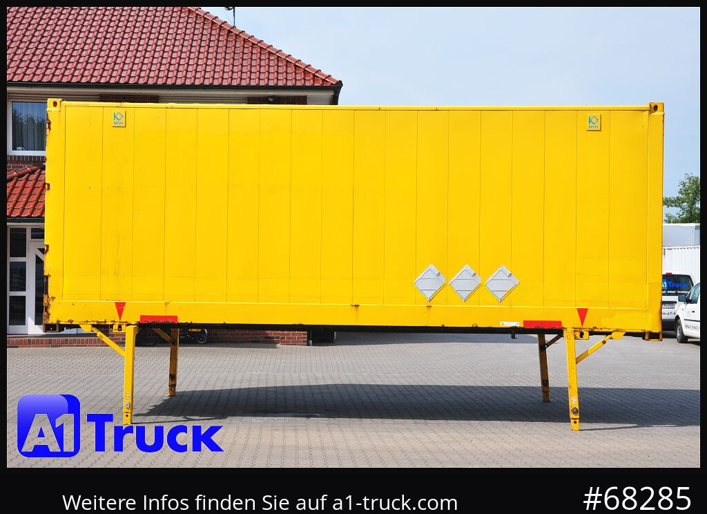 Carrosserie fourgon KRONE BDF, 7,82 Container, 2800mm innen, Doppelstock.