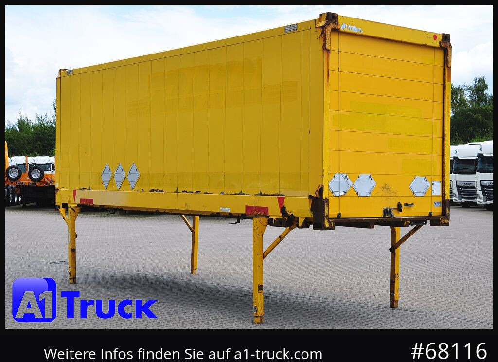 Carrosserie fourgon KRONE WB 7,45  Koffer, BDF Wechselbrücke 2560mm