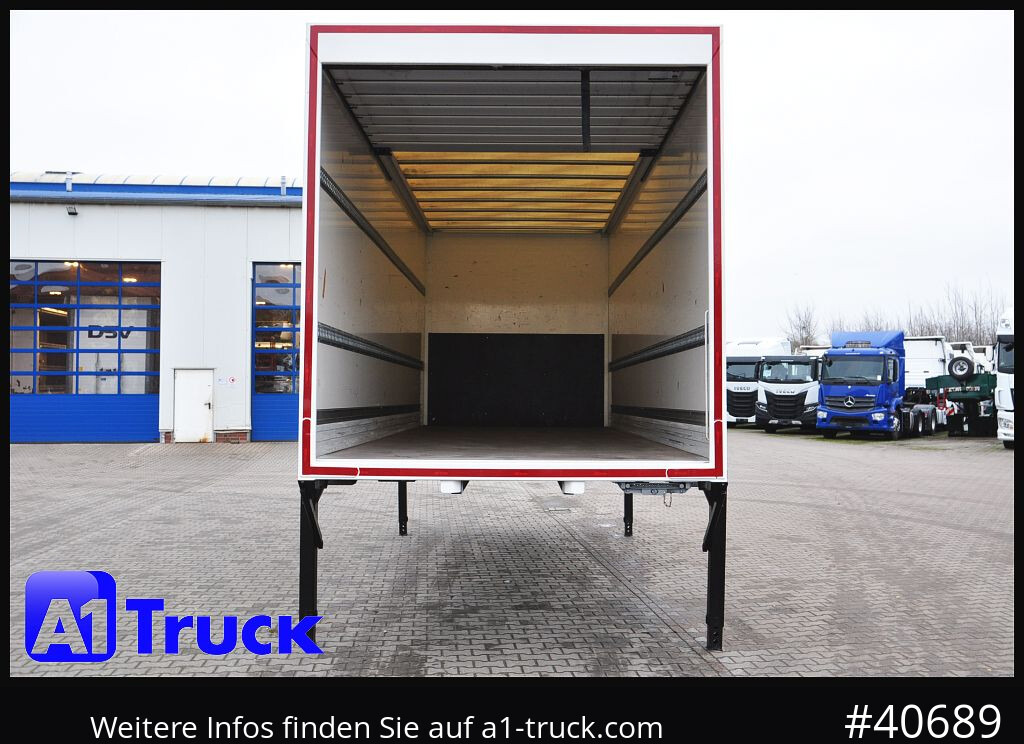 Carrosserie fourgon SPIER WB Koffer, 7,45, guter Zustand, verzinkt, Rolltor