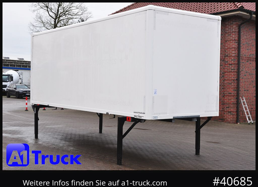 Carrosserie fourgon SPIER WB Koffer, 7,45, guter Zustand, verzinkt, Rolltor