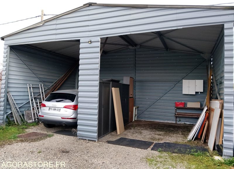 Conteneur comme habitat B7 Garage métalliques