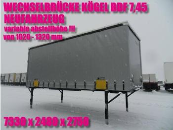 Kögel BDF 7,45 / 2,75 höhe LASI 12642 XL / NEU - Caisse mobile/ Conteneur