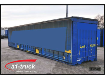 Carrosserie bâchee Krone 7 x WP 13,6 LS4-CS, 45 Fuss, Container, Multiloc: photos 1