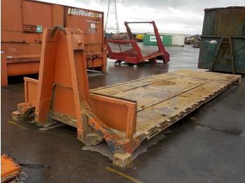 Benne ampliroll Roro Flat Bed to Hook Loader Lorry: photos 1