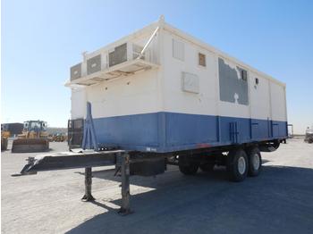 Caisse mobile/ Conteneur Twin Axle Trailer Mounted Ice and Cold Store Unit c/w A/C (GCC DUTIES NOT PAID): photos 1