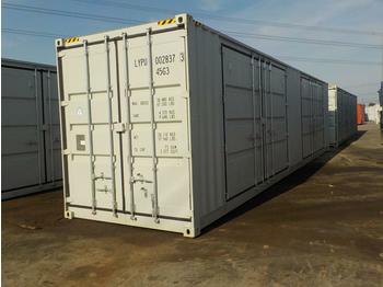 Conteneur maritime Unused 40' HQ High Cube Container, Two Side Open Door, One End Door, Lock Box: photos 1