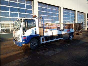 Camion plateau pour transport de équipements lourds 2013 Isuzu N75.190: photos 1