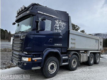 Camion benne 2015 Scania R580 2+2 helstål trommelbrems: photos 1