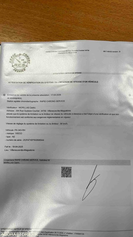 Camion BOM - IVECO	120-210L- 2019