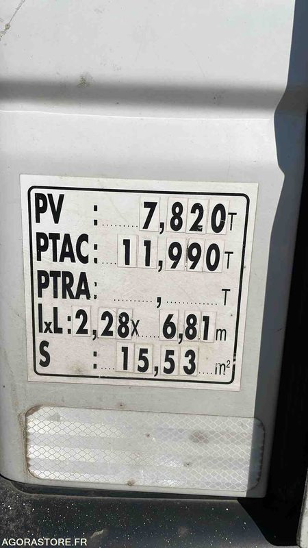 Camion BOM - IVECO	120-210L- 2019