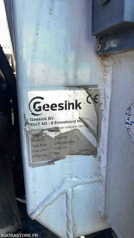 Camion BOM - IVECO	120-210L- 2019