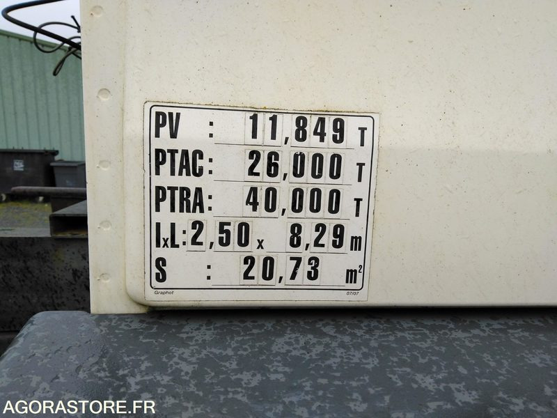 Camion CAMION AMPLIROLL 26T CY-299-QR