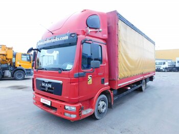 Camion à rideaux coulissants Man Tgl 8180