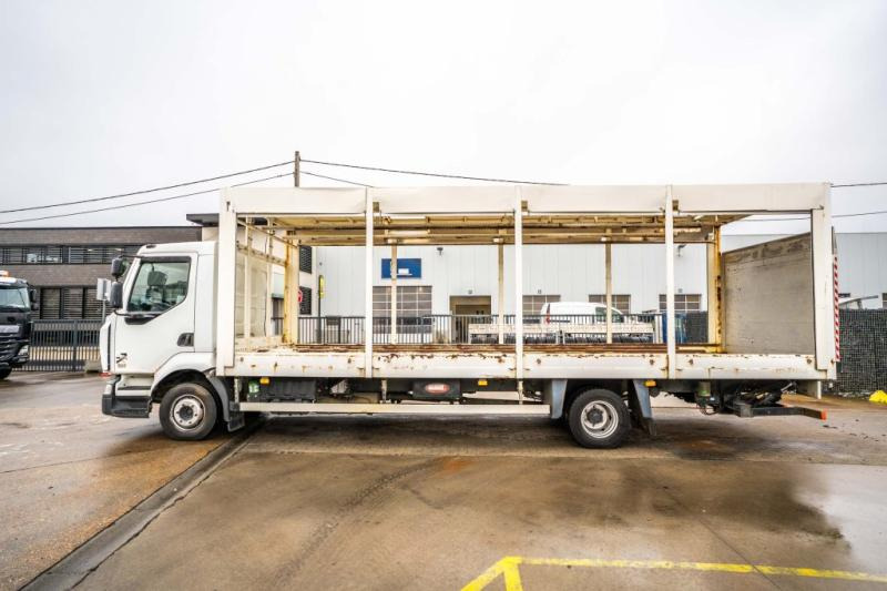 Camion à rideaux coulissants Renault MIDLUM 180 DXI (12 T)