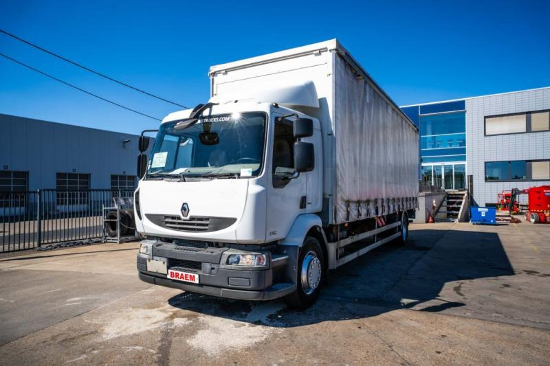 Camion à rideaux coulissants Renault MIDLUM 270 (18t) DXI