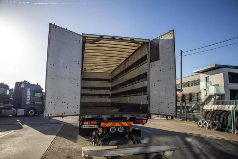 Camion à rideaux coulissants Renault PREMIUM 380DXI+E5+DHOLLANDIA