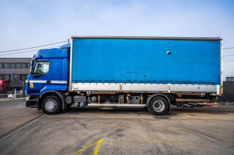 Camion à rideaux coulissants Renault PREMIUM 380 DXI+ DHOLLANDIA