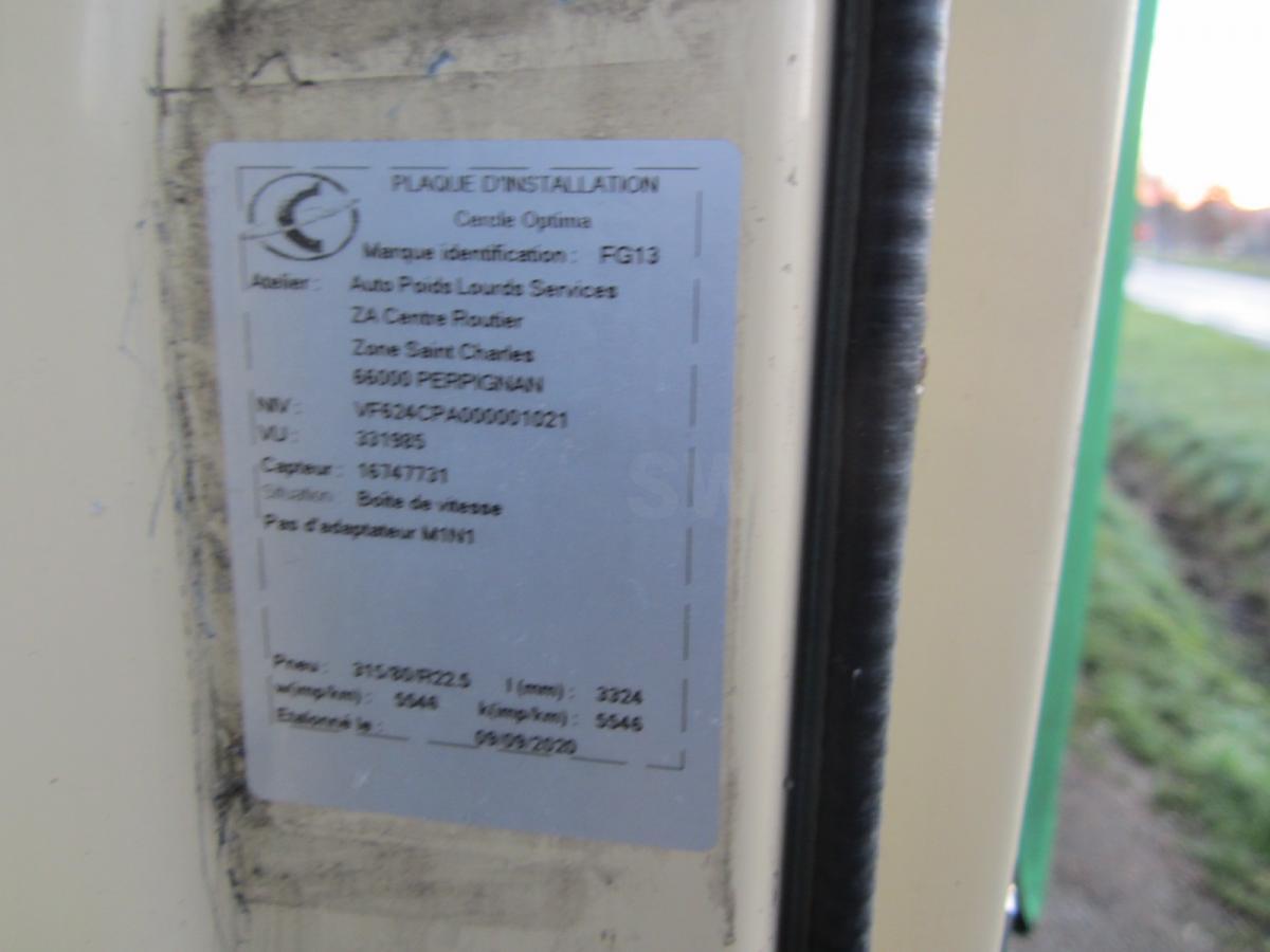 Camion à rideaux coulissants Renault Premium 370 DXI