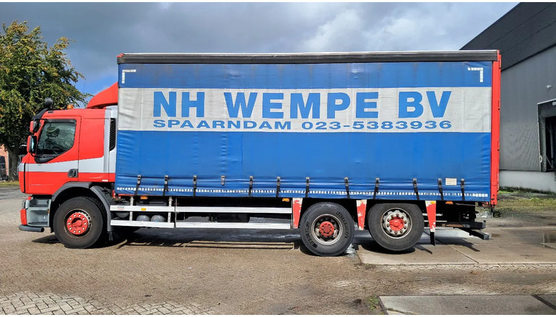 Camion à rideaux coulissants Renault Premium 380 6X2 | Hubrection | Big Axle | 26 ton