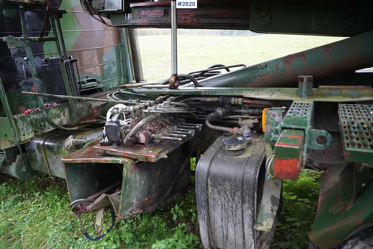 Camion ampliroll 1963 Scania 160 6x6 hook lift
