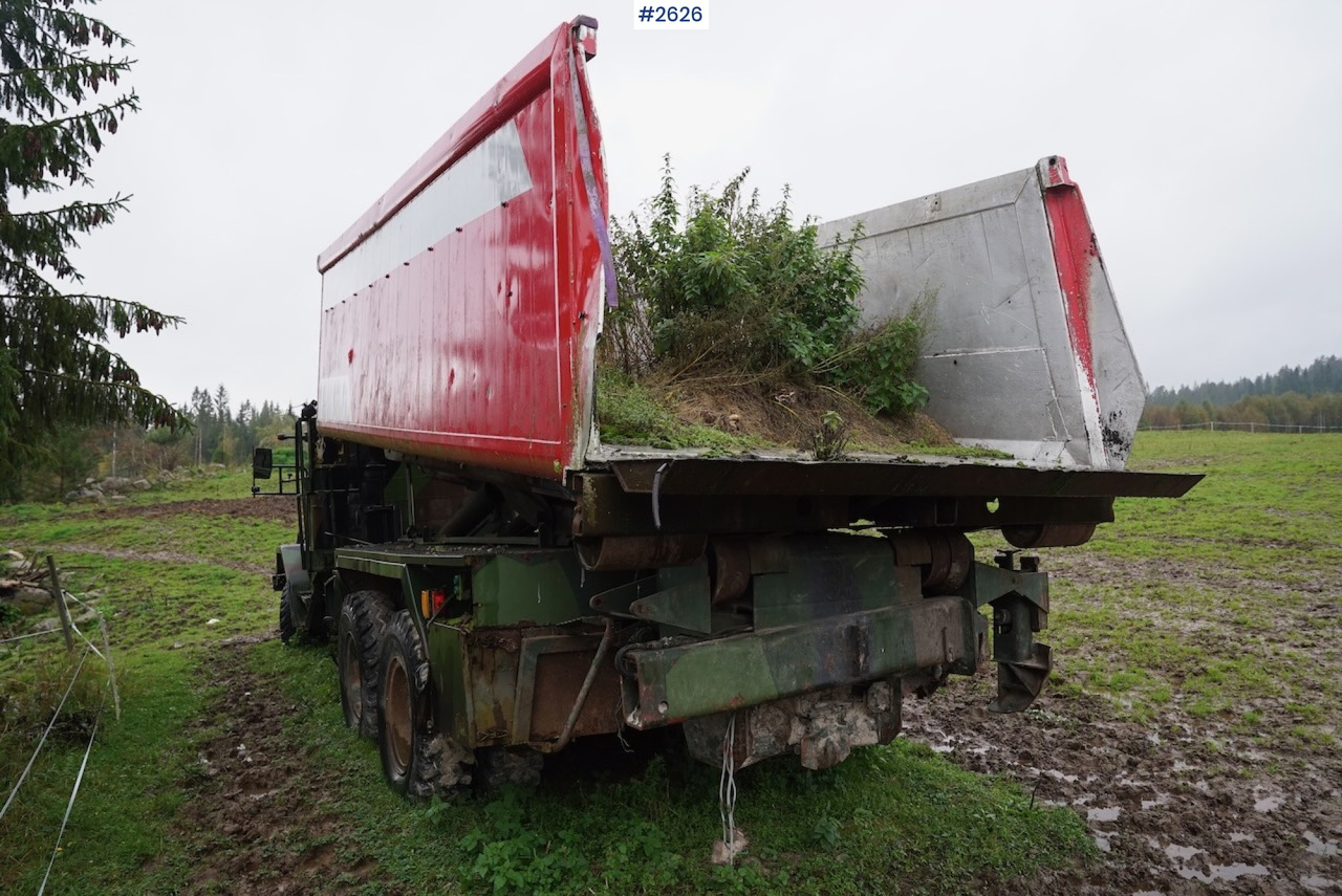 Camion ampliroll 1963 Scania 160 6x6 hook lift