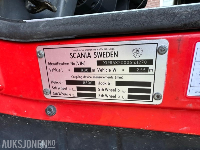 Camion ampliroll 2007 SCANIA R480 6x2 KROKBIL