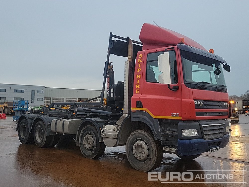Camion ampliroll 2011 DAF 85CF-410