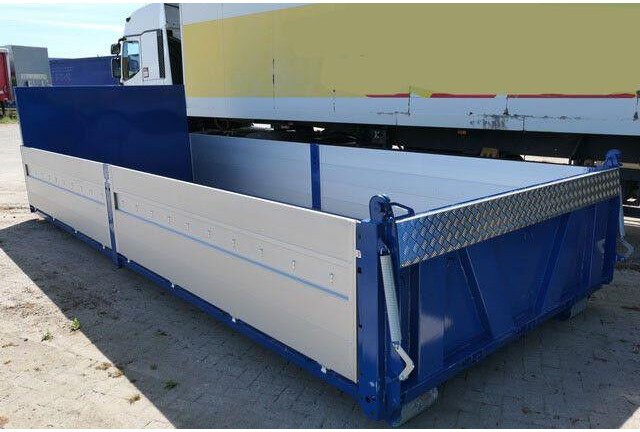 Camion ampliroll ALGA, Abrollcontainer, Pritsche, 13m³, Bordwände
