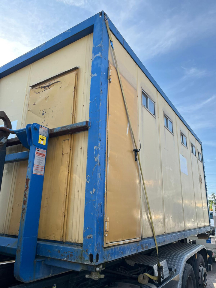 Camion ampliroll Abrollcontainer Containeranlage für Asbestsanierung