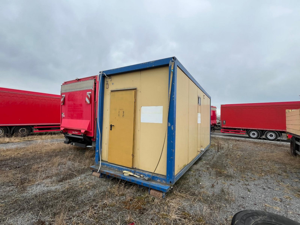 Camion ampliroll Abrollcontainer Containeranlage für Asbestsanierung