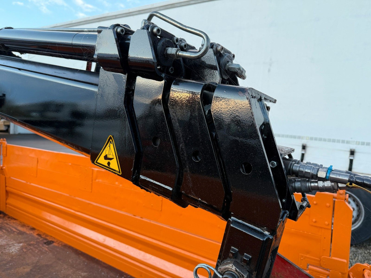 Camion ampliroll Abrollcontainer mit Hiab Kran 077 B- 3