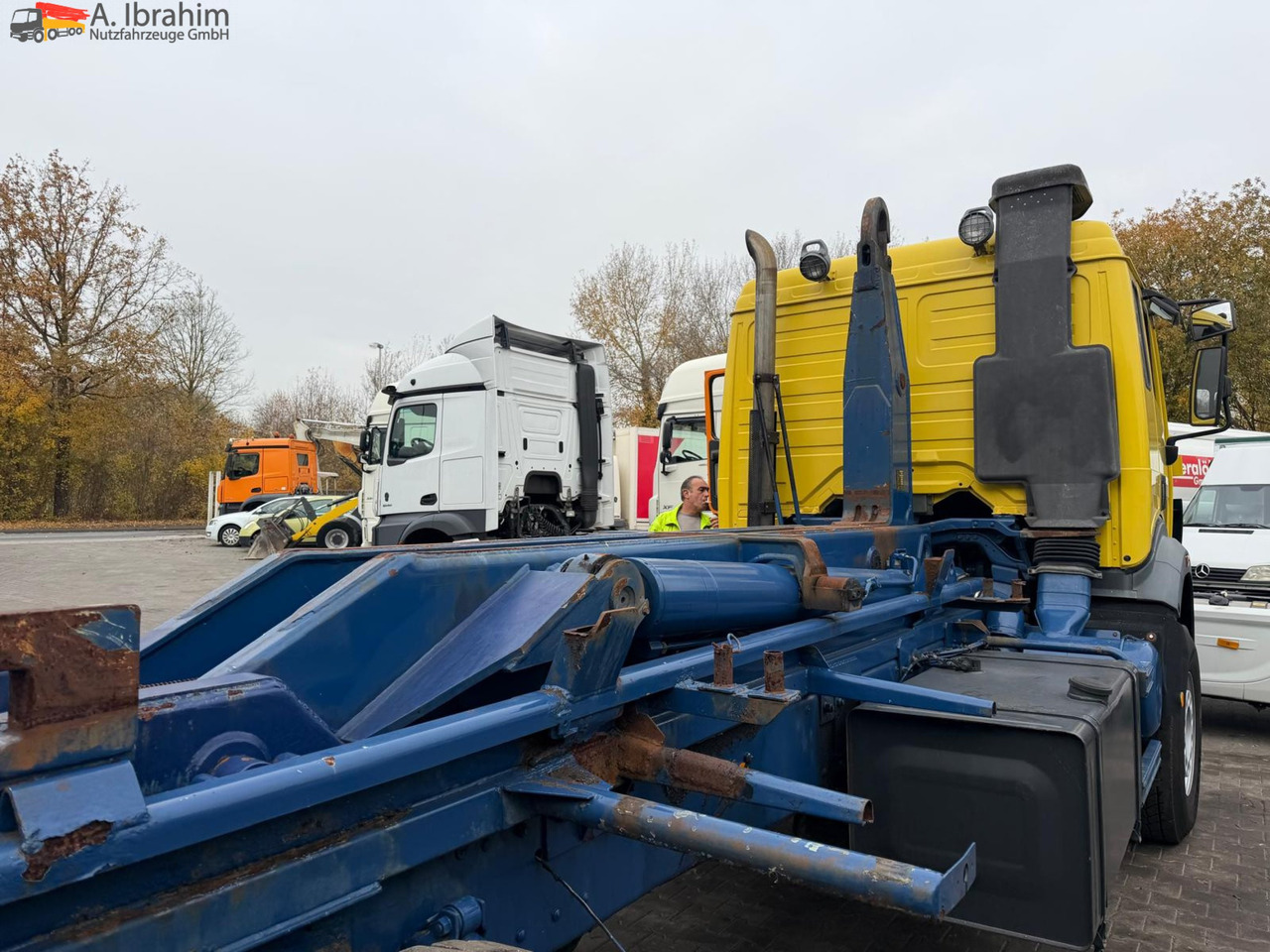 Camion ampliroll Atlas 202/04043 320 bar | Knickarm | Video Vorhanden