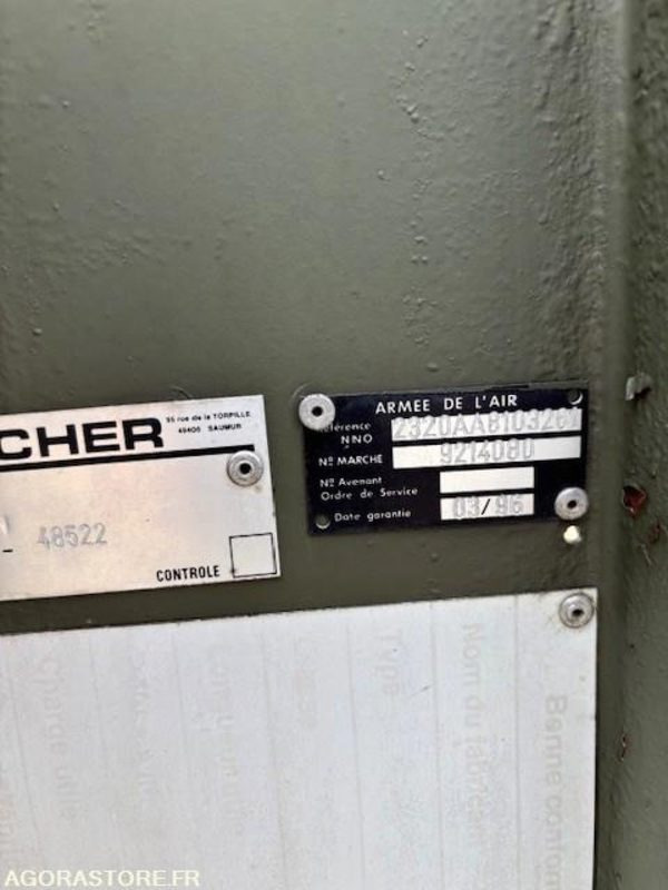 Camion ampliroll CITERNE AMPLIROLL 4000 LITRES