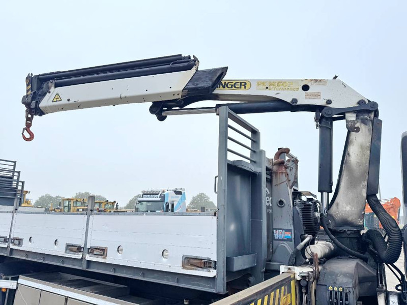 Camion ampliroll DAF CF400 + 17m Palfinger Crane / kran + Trailer