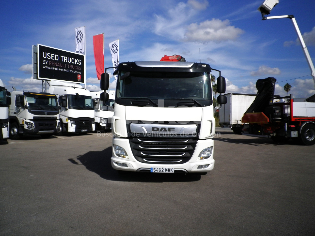 Camion ampliroll DAF CF450