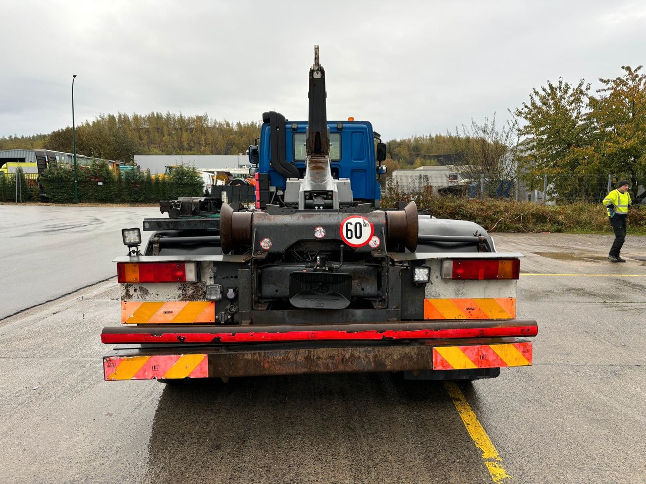 Camion ampliroll DAF CF85-370. Euro5. Klima.