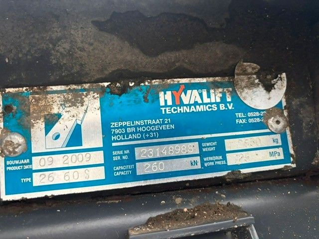 Camion ampliroll DAF CF85-410. 6x2. EU5. Retarder.