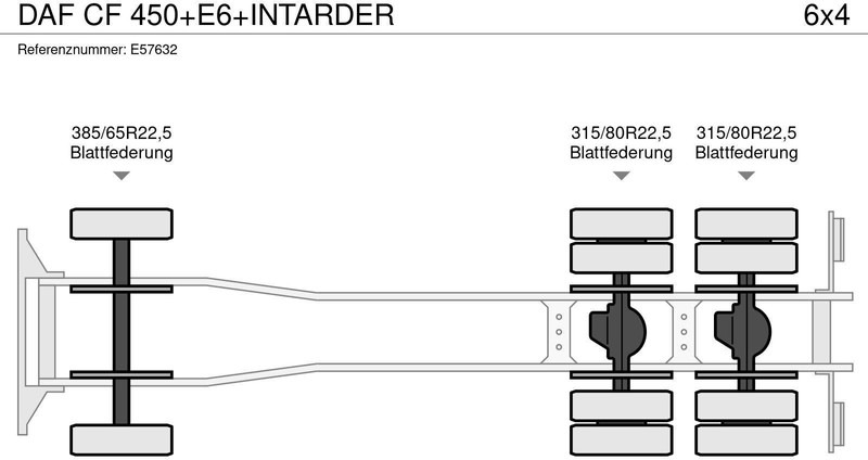 Camion ampliroll DAF CF 450