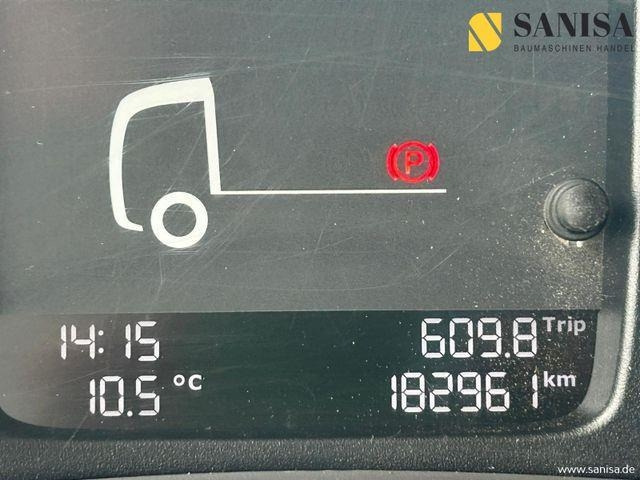 Camion ampliroll DAF CF 450/Abrollkipper HYVA 30-67-S 30TON/Lenkachse