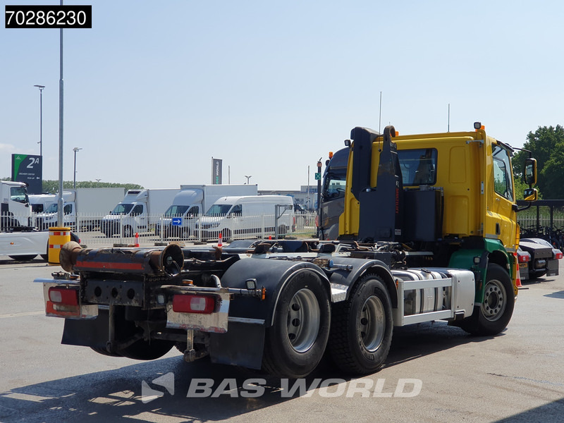 Camion ampliroll DAF CF 450 CF 6X2 HIAB 20ZL53 Hooklift LiftAxle Automatic 20 Tonnes ACC Euro 6