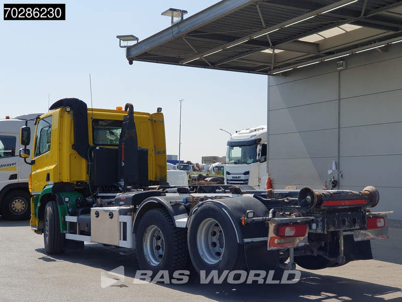 Camion ampliroll DAF CF 450 CF 6X2 HIAB 20ZL53 Hooklift LiftAxle Automatic 20 Tonnes ACC Euro 6
