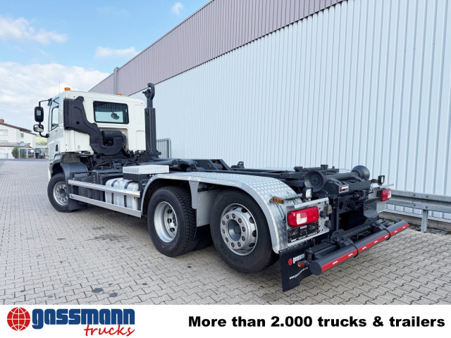 Camion ampliroll DAF CF 480 6x2, Lenk-/Liftachse