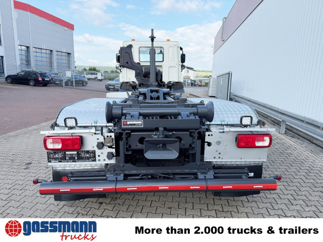 Camion ampliroll DAF CF 480 6x2, Lenk-/Liftachse