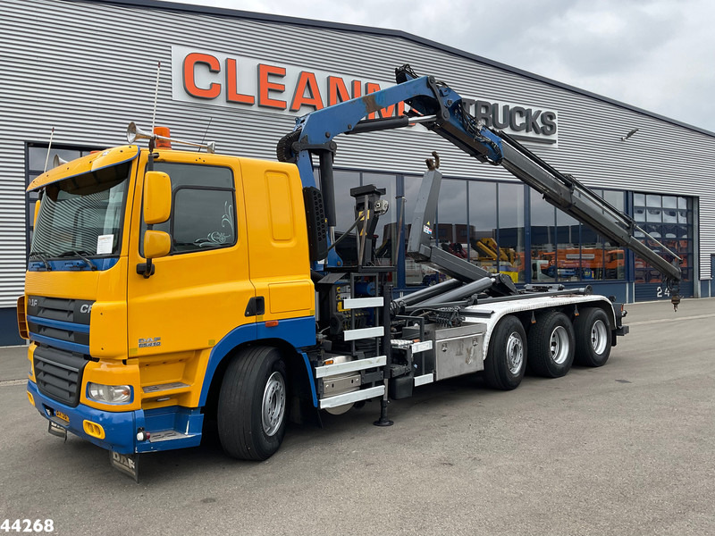 Camion ampliroll DAF FAK 85 CF 410 Palfinger 18 Tonmeter laadkraan