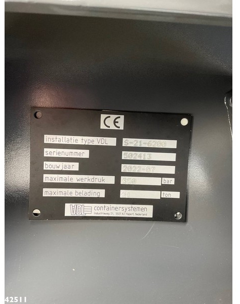 Camion ampliroll DAF FAN CF 430 HMF 23 Tonmeter laadkraan