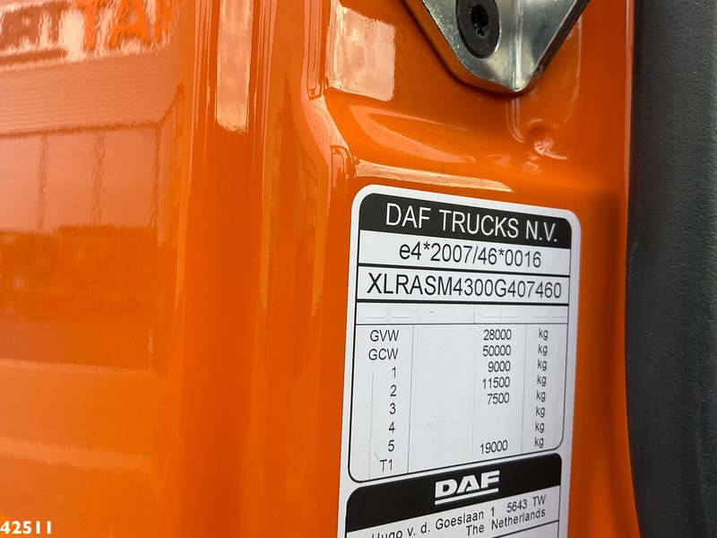 Camion ampliroll DAF FAN CF 430 HMF 23 Tonmeter laadkraan