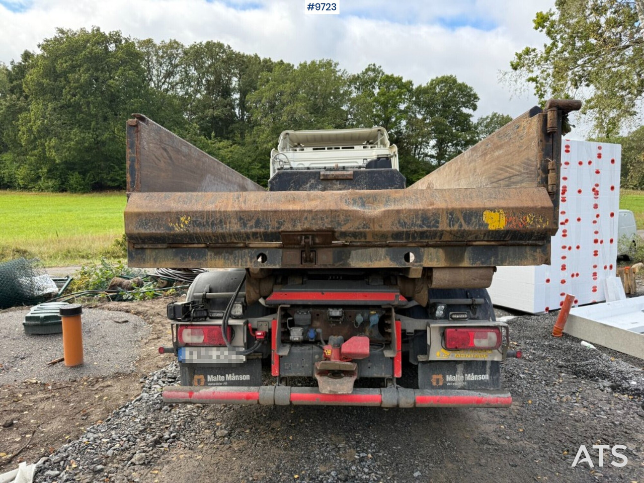 Camion ampliroll DAF FAN XL510Z hooklift with flatbed