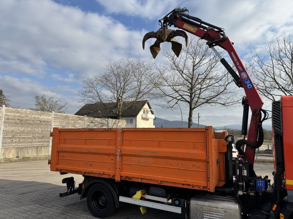 Camion ampliroll DAF FA LF 180 8t / Abrollkipper, Ladekran   Containe