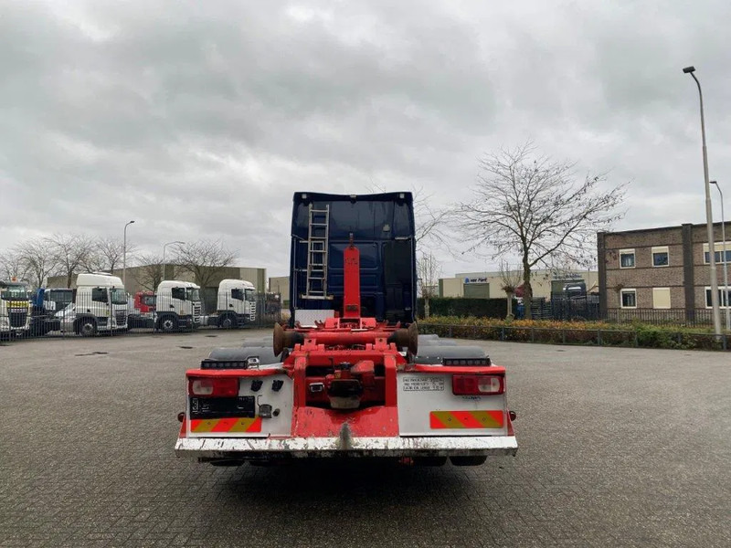 Camion ampliroll DAF XF106-530 8X2 / AJK HOOKLIFT 25000KG / 9 TON FRONT AXLE / NAVI / ONLY:612482 KM / SSC / AUTOMATIC / EURO-6 / 2019